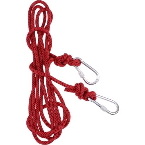 Paracord Outdoor Climbing Static Rope Safety Fall Protection Cord Lanyard