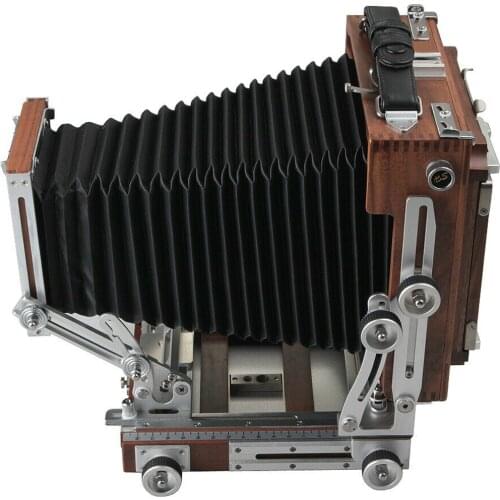 Shen Hao SH TZ45-II C Black Walnut Wooden Field Folding 4X5 Large Format Camera