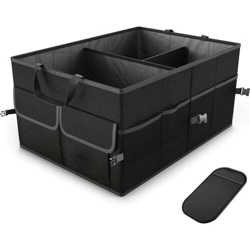Car Storage Collapse Bin Bag Folding Trunk Cargo Caddy Organizer Great for Ford Hyundai Auto for Car Truck SUV