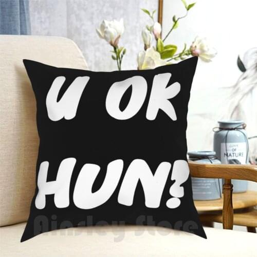 U Ok Hun ? Pillow Case Printed Home Soft Throw Pillow U Ok Hun Hun U Ok Hun 2020 Ok U Ok Hun Funny U Ok Hun Typography U