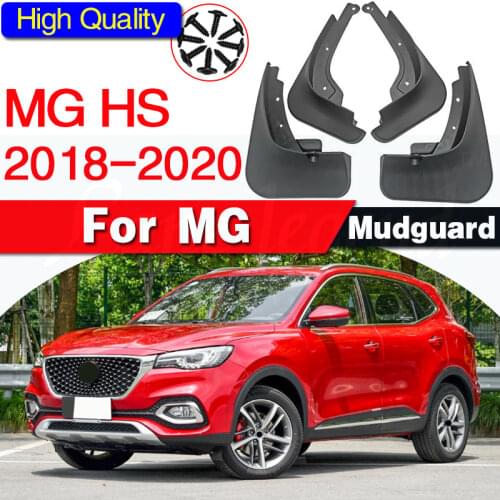 For car styling MG HS 2017 2018 accessories mud flaps flap splash guard Front Rear Mudguards Fender car-styling black 4pcs/set