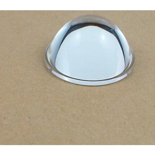 1PC 38mm Optical Glass Aspheric LED Condensing Lenses Focal Length 16mm Plano Convex Lens DIY Spotlight Lamp Lentes