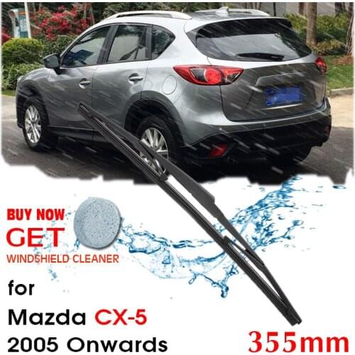 Car Wiper blade Rear Back Window Windscreen Windshield Wipers For Mazda CX-5 Hatchback 355mm 2005 Onwards Auto Accessories