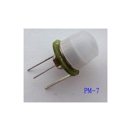 Free Shipping 2PC PM-7 miniature human body sensor PIR Infrared Module pyroelectric infrared sensor probe 20uA