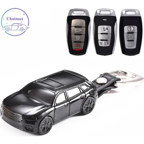 Car Model Auto Key Case for Great Wall Haval H6 H2S H4 H5 M6 H8 H9 F7 F7X ABS Key Holder Creativity Keychain No Blocking Signal