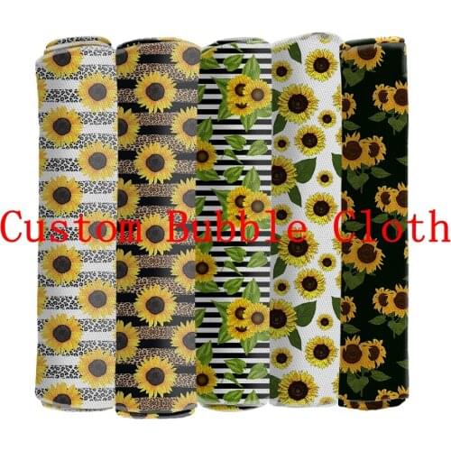 50*145cm Custom Printed Bubble Cloth DIY Handmade Fabric