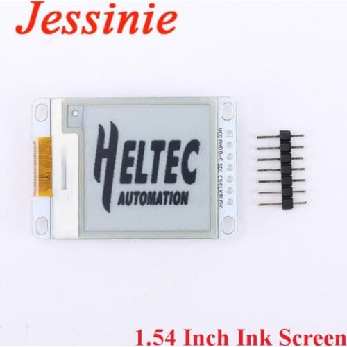 1.54 Inch 1.54" E-Paper Module E-Ink Display Screen Module Black White Color SPI Support Global/Part refresh Diy For Arduino