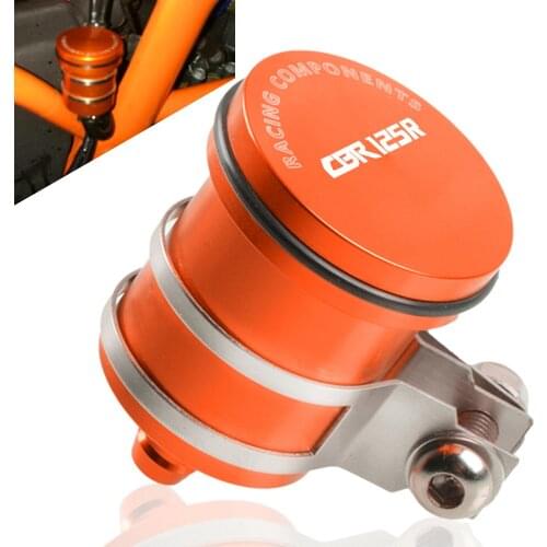 Motorcycle Rear Brake Fluid Reservoir Clutch Tank Oil Cup for Honda CBR125R 2004-2014 2011 2012 2013 CBR 125R CBR 125 CBR125 R