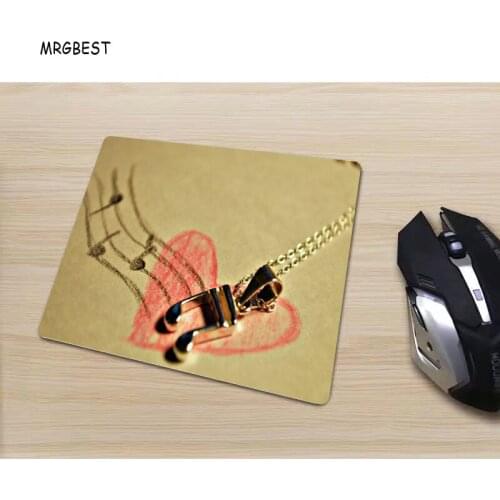 MRGBEST Beautiful Notes2 Square Rubber Pads 220x180mm Small Size Mouse-Pad In Stock Using Comfortable and Speed Control Pad