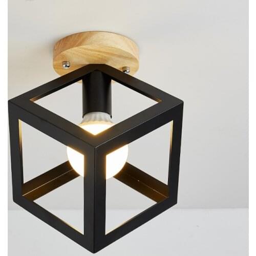 Nordic Creative Geometry LED Ceiling Light Avenue Corridor Passageway Simplicity Small Ceiling Lamps Modern Lighting Fixture