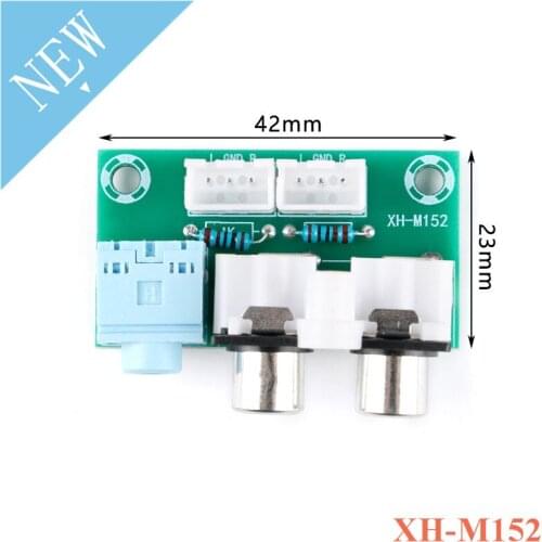 XH-M152 Audio Adapter Board Power Amplifier Module Input Port 3.5 Audio Socket to XH3P
