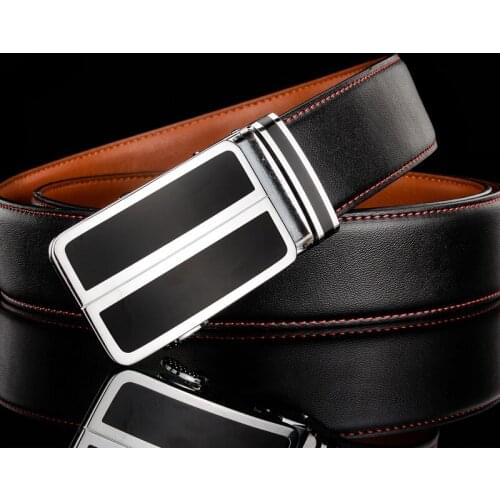 Plyesxale Cow Genuine Leather Belts For Men Designer Mens Belts Luxury Waist Belt Black Blue Red Light Brown Formal Cinturon G77