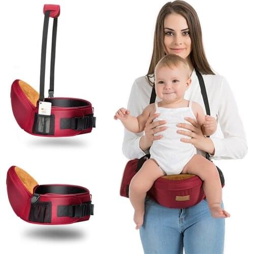 Baby Hip Seat Carrier Waist Stool Ergonomic Newborn Hipseat Hip Waist Seat Carrier For Baby Infant Adjustable Strap Waist Stool