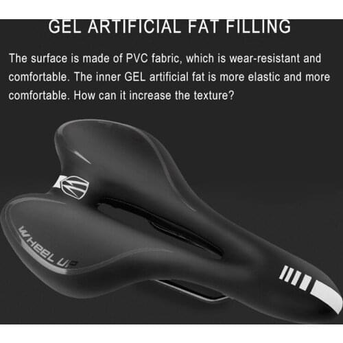 Thickened Soft Silicone Bicycle Seat Cushion Mountain Bike Seat Cushion