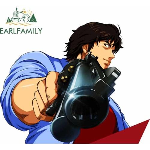 EARLFAMILY 13cm x 10.6cm for City Hunter Car Truck Decal Bumper Window DIY Car Stickers Decoration Vinyl Car Wrap Decoration