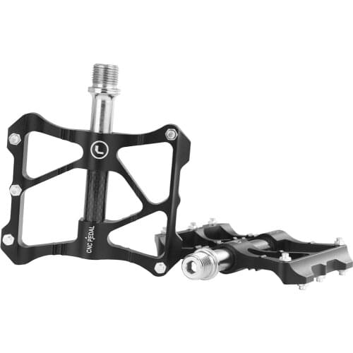 1 Pair Universal Bicycle Bike Pedals 9/16" , Ultra-Light Aluminum Alloy, Solid