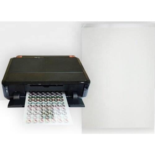 10Sheets/lot Edible Chocolate Transfer Paper For White Chocolate Printing DIY A3 Blank Cake Rice Paper For Food Prints Transfer