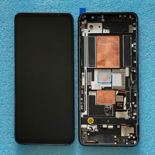 6.78" Original Amoled For Asus ROG Phone 5 ZS673KS Rog 5 Pro LCD Display Screen+Touch Panel Digitizer For Rog5 Phone Ultimate