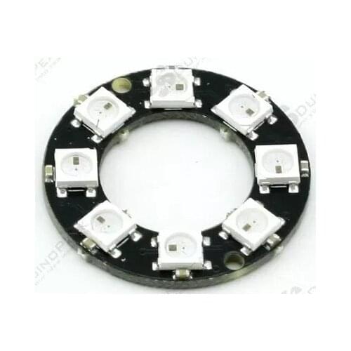 8 channel WS2812 5050 RGB LED circular lights built-in full color-driven development board for Arduino
