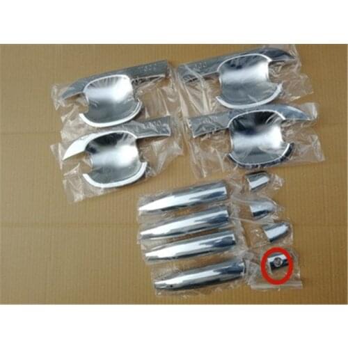 Car Styling for Zotye T600 2014-2018 ABS Chrome Door Handle Bowl Door handle Protective covering Cover Trim