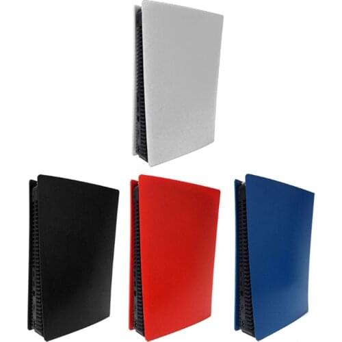 Skin Shell Case Cover Replacement Plate for PS5 Digital Edition Game Gaming Console Anti-Scratch Dustproof Accessories