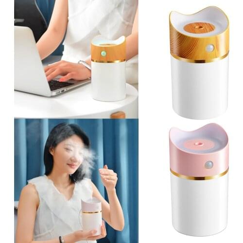 380ml Air Home Humidifier Aromatherapy Diffuser Essential Oil Fogger Mist Maker Night Light