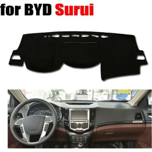 FUWAYDA Car dashboard covers mat for BYD Surui all the years Left hand drive dashmat pad dash cover auto dashboard accessories