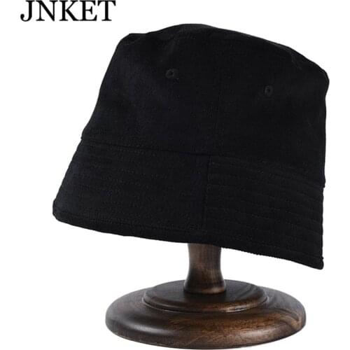 JNKET Autumn Winter Women Bucket Hat Flat Cap Fisherman Cap Outdoor Travel Hat Foldable Cap Fashion Fishing Hats