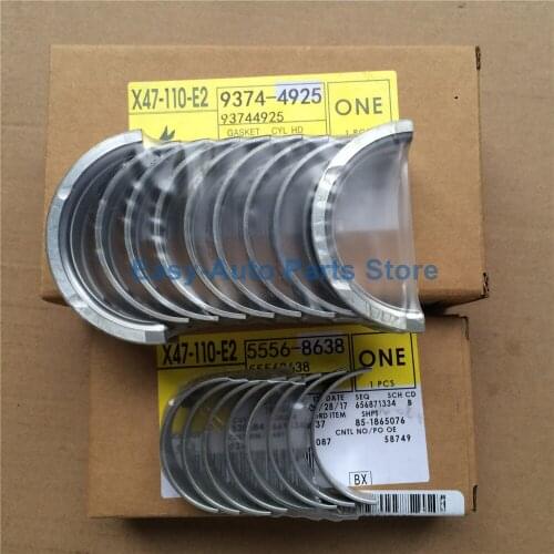 Crankshaft Main bearing kit Shell Connecting Rod Original For Chevrolet Cruze Sonic 1.6T Astra 93744925 55568638