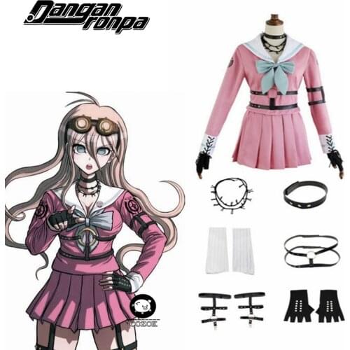 Cosplay Costume Danganronpa V3: Killing Harmony Iruma Miu Rabbit Uniform Halloween Christmas Anime custom made