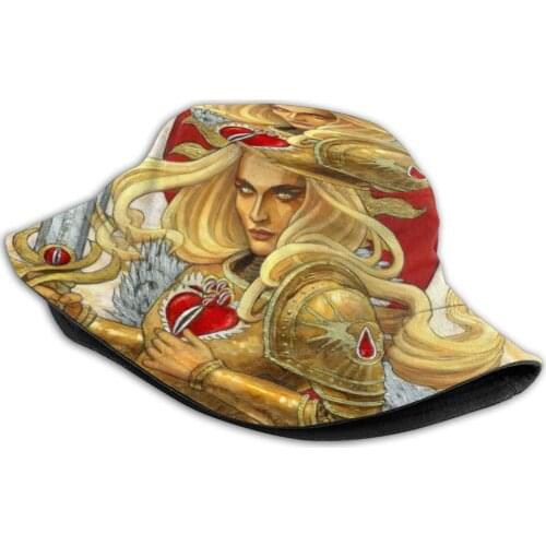 Blood Angel Causal Cap Buckets Hat Angel Blood Angel Blood Angels Computer Game Beautiful Man Long Hair Elf Elven Elvish Sword