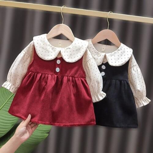 Melario Spring New Born Baby Girl Clothes Fall First Birthday Princess Dress Costume for Infant Baby Girl Clothing Dresses Dress