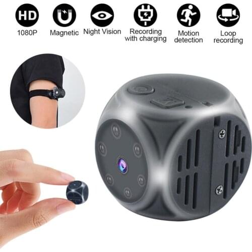 1080P HD Mini Camera Night Vision Camcorder Car DVR Cam Infrared Video Recorder Sport Digital Camera IR P2P Security Cam