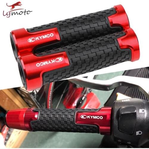 Motorcycle Handle Bar Grips Racing Handlebar Grip For KYMCO DownTown 350 300i Xciting 250 CK250T 300 CK300T 400 500RI S400 K-XCT