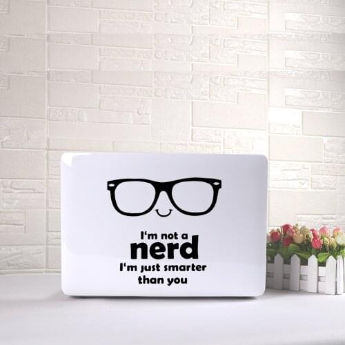 Laptop sticker Glasses art pattern vinly sticker for MacBook sticker laptop skin decoration