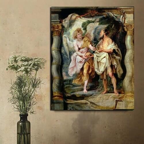 Peter Paul Rubens Angels Wall Art Canvas Painting Posters Prints Modern Painting Wall Picture For Living Room Home Decor Artwork
