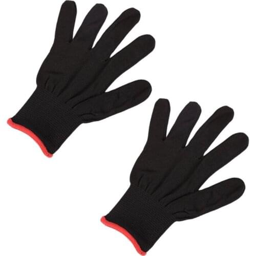 2PCS Anti-slip Nylon Gloves Guitar Bass Glove Musical Instrument Practice Hand Cover for Electric Acoustic Guitars