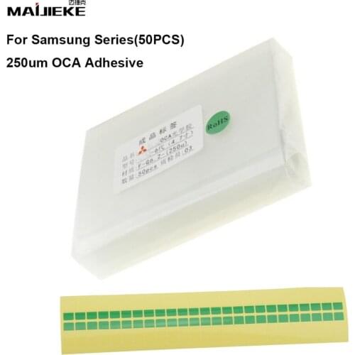 250um OCA Optical Clear Adhesive for Samsung Galaxy S9 S8 Plus Note 9 8 S7 edge J4 J6 Plus J8 A6 A8 Plus A7 2018 OCA Glue Film