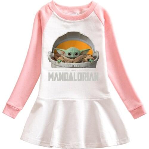 Princess dress for girls toddler outfits pink princess fall dress party dress for kids girl birthday baby yoda 10 to 12