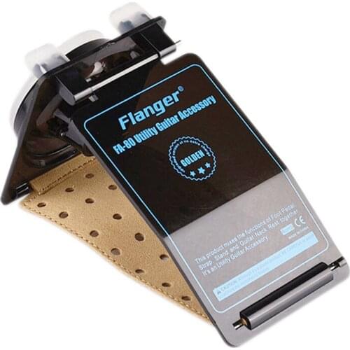 Flanger FA-80 Practical Utility Guitar Accessory Footstool Strap Neck Stand Rest for Classical Guitar Folk Guitar Bracket