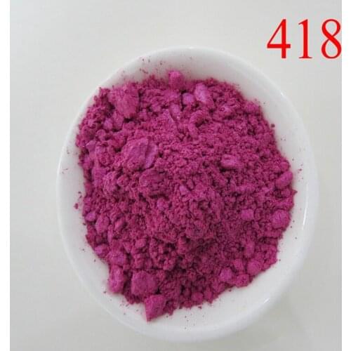 Sell pearlescent pigment, cosmetic pigment,mica powder,item:418,color:rose red,1 lot=20gram free shipping