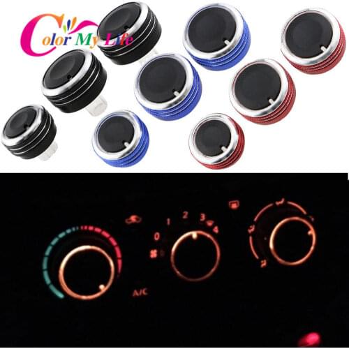 Car AC Knob Air Conditioning Control Switch for VW Jetta MK5 MK6 Bora Golf 5 Tiguan Touran Passta B6 B7 for Skoda Octavia A5