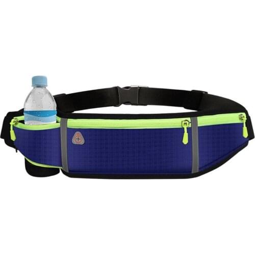 Belt Bag Sweatproof Multiuse Polyester Hidden Anti-theft Walking Cell Phone Holder Outdoor Fitness Running Sports Bag