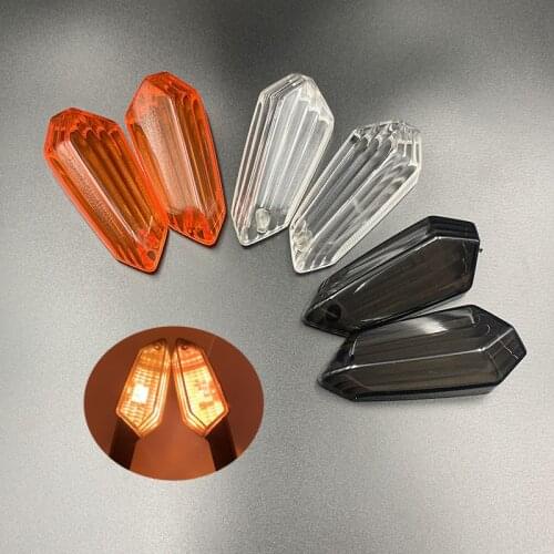 Turn Signal Blinker Lens For KAWASAKI Z 250 SL 300 400 650 900 1000 SX KLE Versys 650 1000 ER6N ER6F NINJA 300 1000 Motorcycle