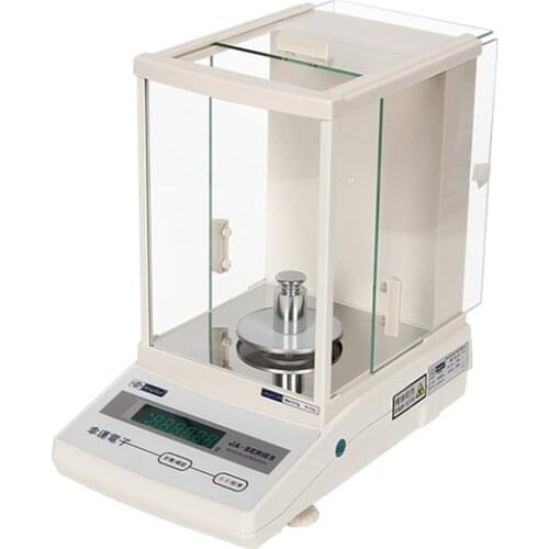 JA203 200g X 0.001g High Precision Electronic Analytical Balance Scale with Window Shield