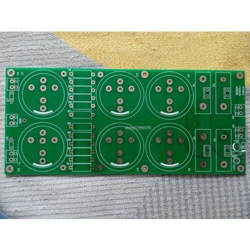 1pcs CRC 6 Capacitors PASS Amplifier Power Supply Board PCB
