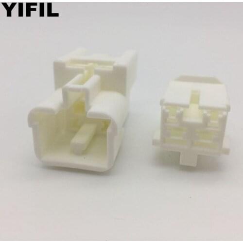 10sets/lot 4 Pin/Way Male Female Mixed Auto Connector Plug For Delphi 13940682 Sumitomo 1300-3849