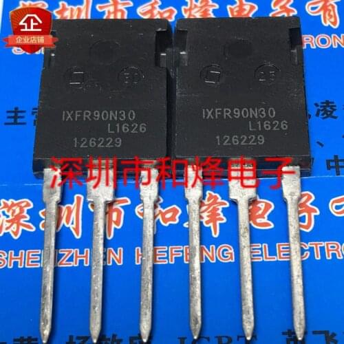5PCS IXFR90N30 TO-247 300V 75A 100% New&original