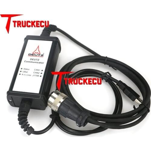 For DEUTZ DIAGNOSTIC KIT for DEUTZ DECOM Diagnosis Scanner with Deutz SerDia controllers EMR2 EMR3 EMR4 full level