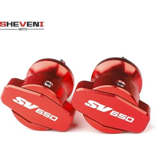 For Suzuki SV650 / S SV650S 1999-2003 2004 2005 2006 2007 2008 2009 SV 650 2011 Stands Screw sliders Swingarm Spools Slider 8MM